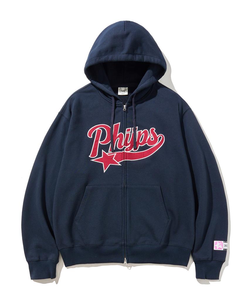 Physical Department Startail Zip-Up Hoodie_Red