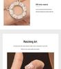 Luxury Two-Tone X Row Moissanite Necklace: S925 Sterling Silver & Diamond Pendant for Women