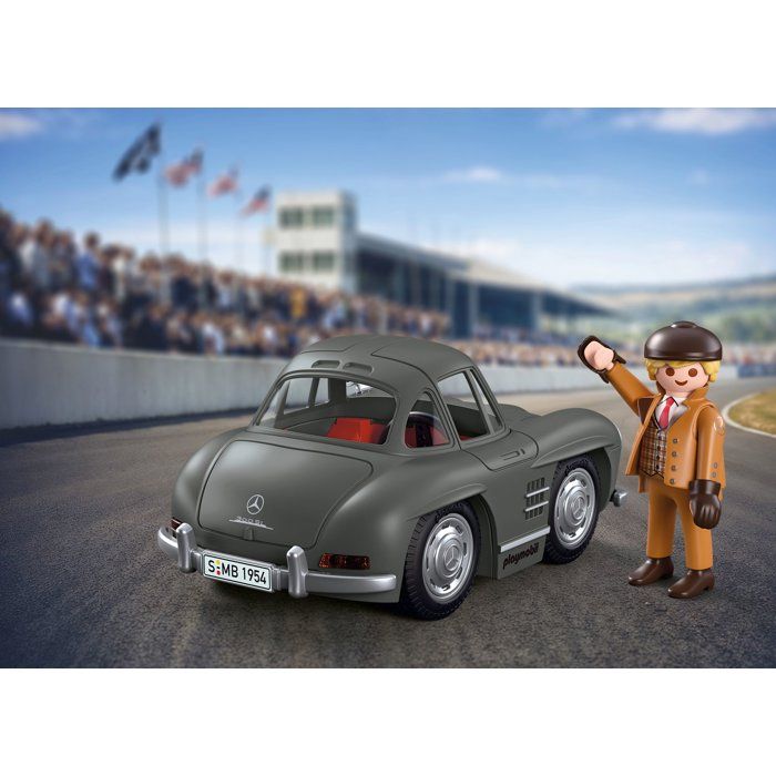 PLAYMOBIL 72238 Mercedes-Benz 300 SL, Playmobil voiture Icon Cars, Classic Cars, 28 pièces, Kidulte, Dès 14 ans