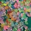 25/50pcs Glow In The Dark Mini Resin Animals & Mushroom Blind Bags Fairy Garden Decor Micro Landscape Birthday Gift