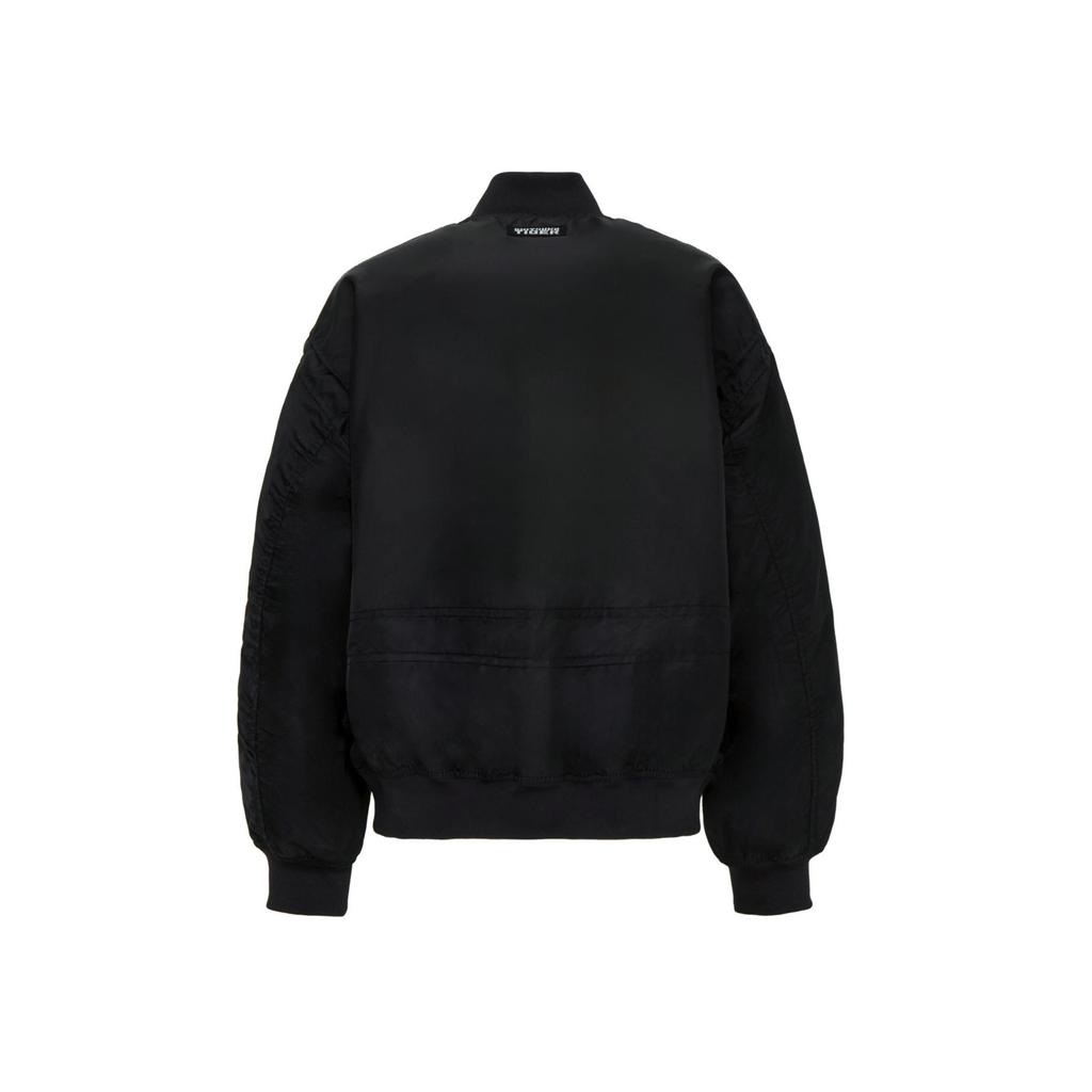 Onitsuka Tiger Denivita Series Bomber Jacket Loose Casual Zip Jacket Men jackets Black 2181B124-001