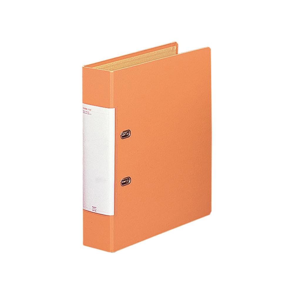 

LIHIT LAB Request D-Type Ring File, A4, Orange, 10 Count, G2250-4_10