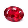 Natural Red Ruby Loose Gemstone 14 Ct Oval Shape Mozambican for Her for Jewelry Making and Crafts