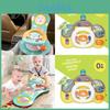 Kids Interactive Educational Steering Wheel With Batterypowered Sound And Lights For Babies