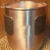 Pure Copper Coffee 300 ml Mug,Anti-Scald Cup Sleeve Handcrafted Polishing Natural Color Tea Brewing Cup Friends Gifts Drinkware