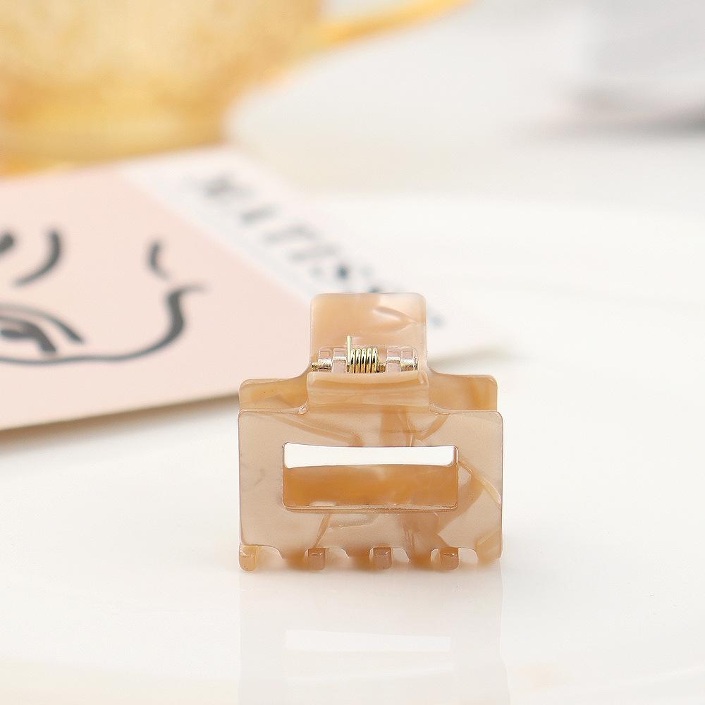 Square Shark Hairpins Acetic Acid Hair Clips for Women Girls' Outdoor Hair Ornaments Hair Jewelry Pins