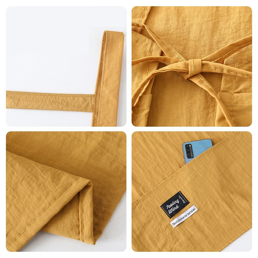 Cross Back Kitchen Apron Waterproof Restaurant Uniform Creative Cooking Baking Bibs  for Women