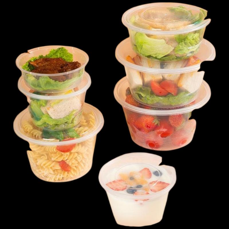 Temeiju Disposable Round Microwave Containers