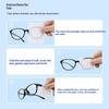 100Pcs Glasses Cleaning Lens Wipes Sunglasses Mobile Phone Screen Wipes Pre-Moistened Individually Wrapped No Scratches Stripes