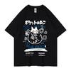 2026 Men Hip Hop T-Shirt Funny Cat Printed T Shirt Men Harajuku Cotton Casual Short Sleeve Tshirt Tops