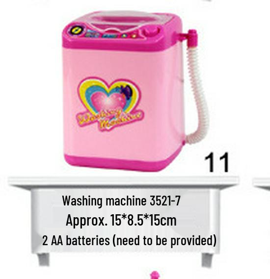 Children's Pretend Play Kitchen & Home Appliance Set: Electronic Scale, Meat Grinder, Hair Dryer.