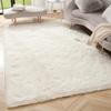 Long Pile Tie Dye Carpet for Living Room Bedroom Area Rug Soft Plush Home Decor Stylish Floor Mat