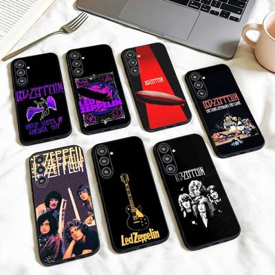 Cool L-Led Zeppelin Band Phone Case For Samsung Galaxy A73,A72,A71,A70,A53,A52,A51,Others Soft Black Shell