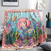 Anya Forger Cozy Warm Style Flannel Blanket Print Comfortable for Indoor Picnic Bedroom Sofa.-TING