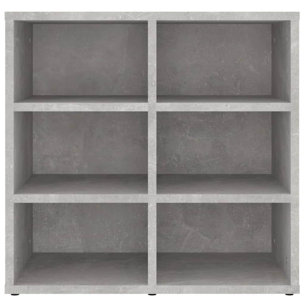 Shoe Rack Concrete Grey 52.5 x 30 x 50 cm