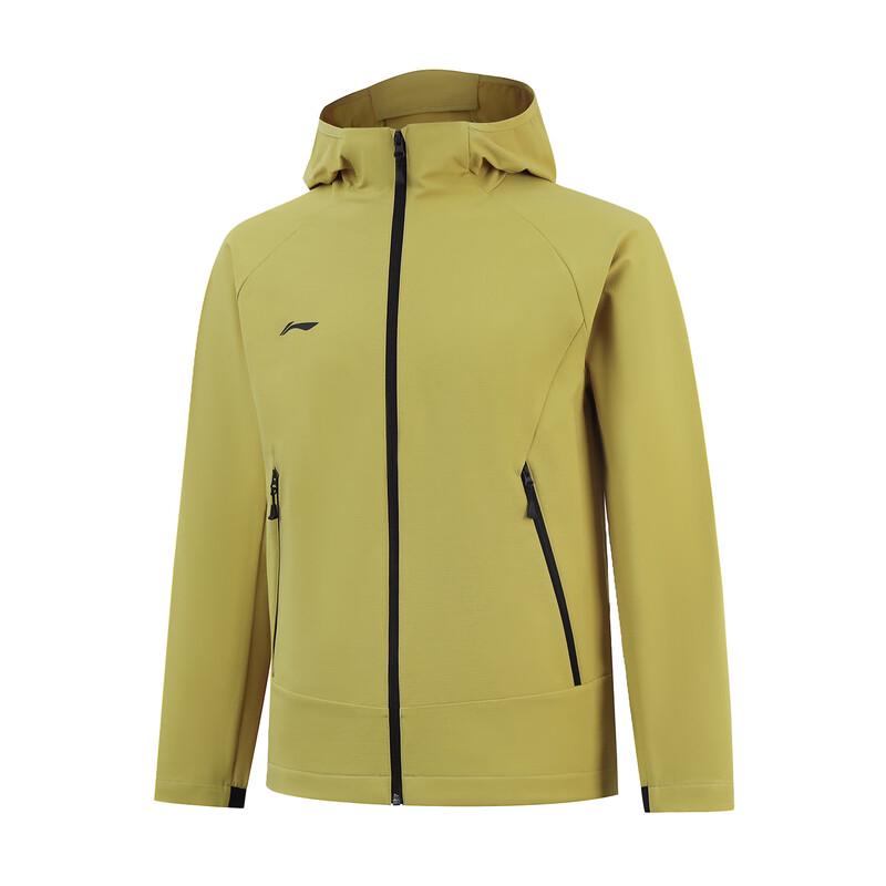 Li-Ning Men's Fashion Hooded Trench Coat DVF91