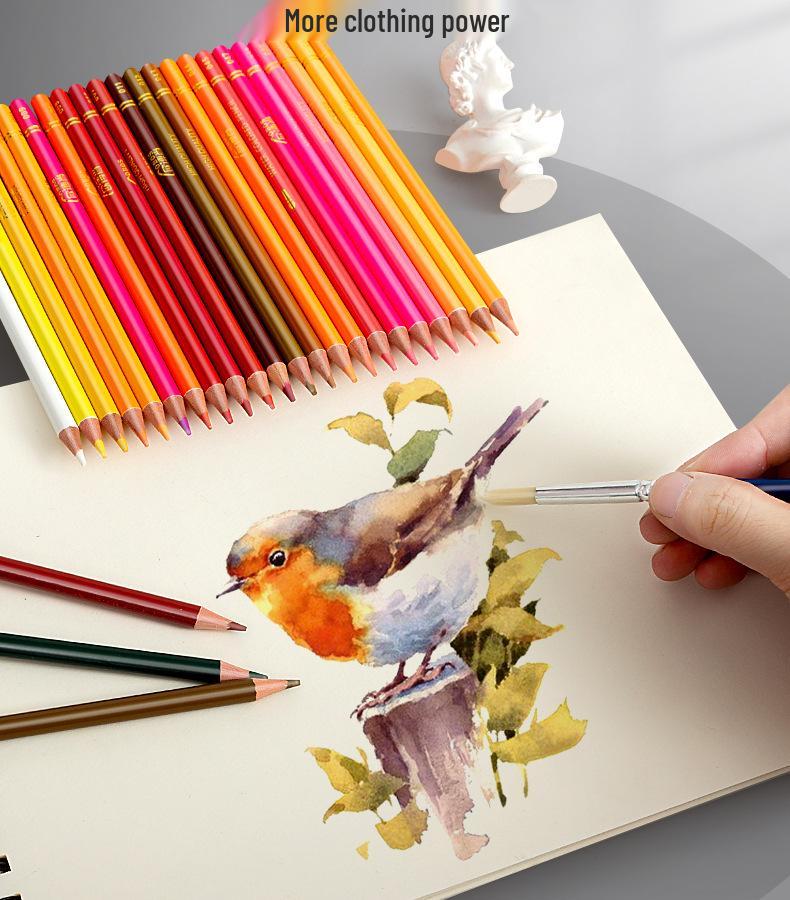 200 Professional Oil-Based Colored Pencils for Art, Drawing & Sketching