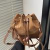 Crossbody Bag For Women With Pu Material And Drawstring Closure For Daily Use