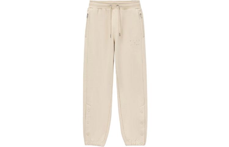Li Ning Wade Collection Knitted Sweatpants Men s Dusty Khaki Thickened Straight Fit Pants AKLR799-4 M