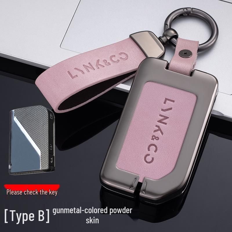 Lynk&Co 03/03+ Key Case for 01PHEV/05/06 High-End Versions - Protective Car Key Shell Modification