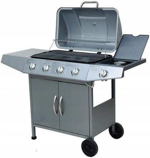 Grill Gazowy El Fuego Dayton 12.3Kw 4+1 + Reduktor Od Ręki !