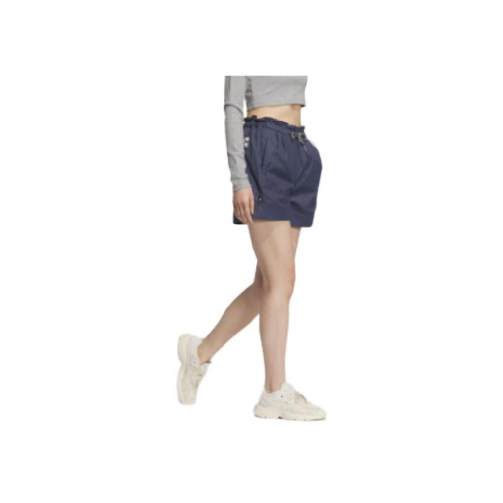 Adidas Originals X Disney Co-Branded HdL Shorts Classic Comfort Athletic Casual Shorts Women Bottoms Teal JP1433