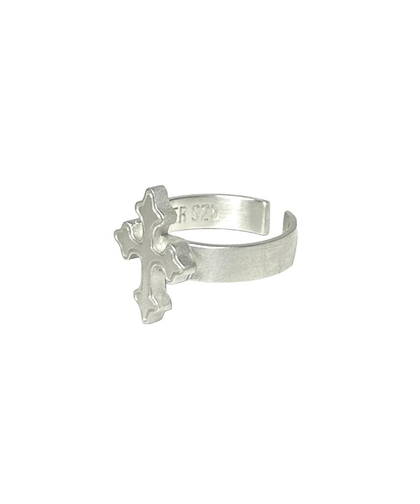 Thanks Messia Cross My Heart Open Ring W
