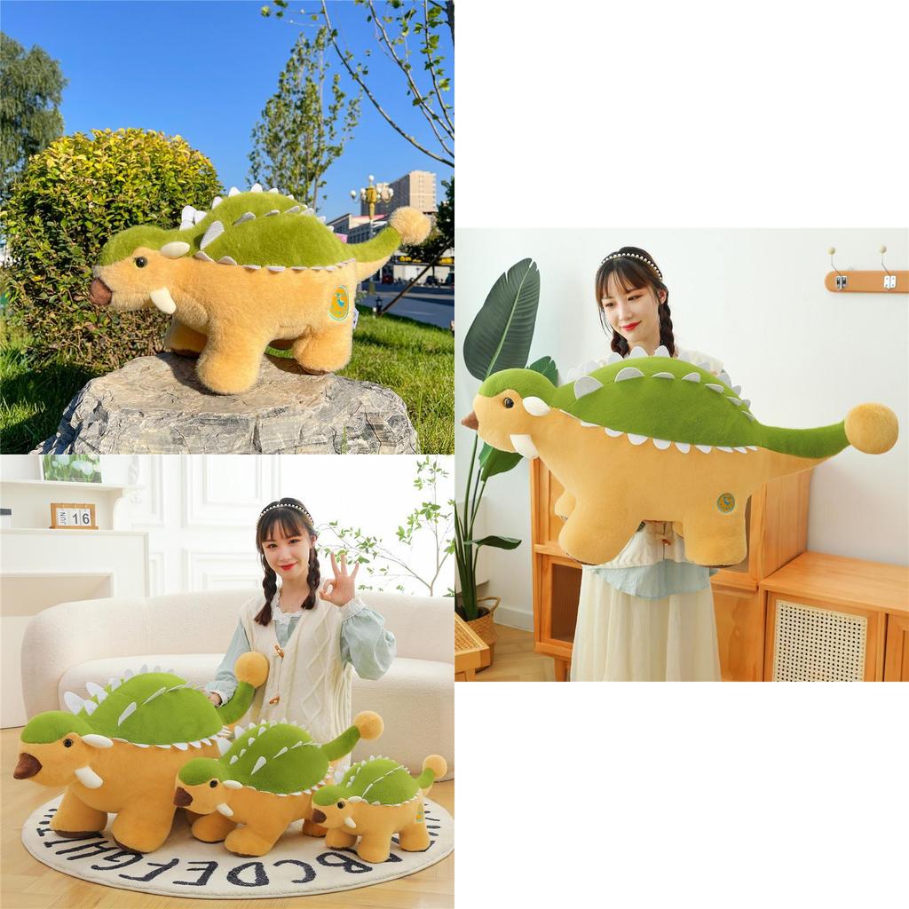 New Adorable Dinosaur Plush Toy For Boys Birthday Gift Soft Stuffed Animal Pillow