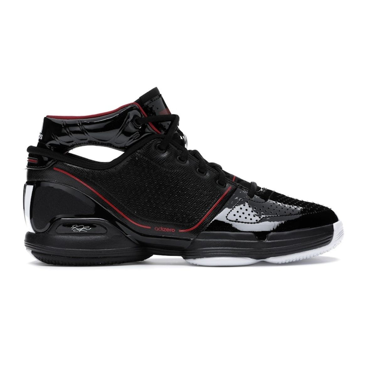 

Мужские кроссовки adidas Adizero Rose 1 Bulls Black Core-Black Footwear-White FW7591 47⅓
