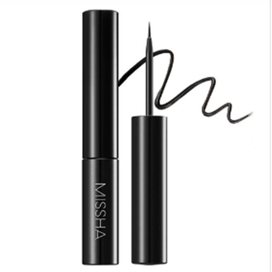 

Missha the style жидкая подводка для глаз, черная 0