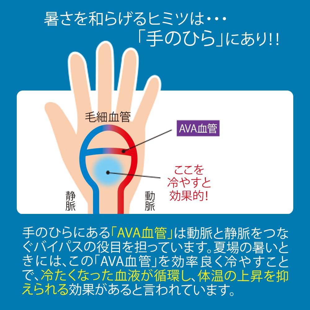 Cooling Palm Cooler Arm Dual Use Hand Heatstroke Prevention Gloves [TAKUMED] Warmers, Warmers,