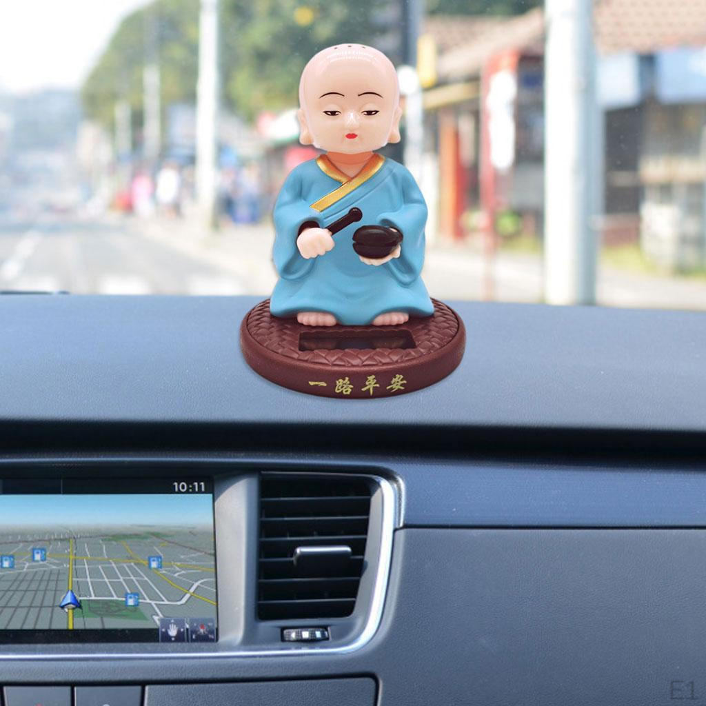 Dancer Figure Toy Shaking Head Ornament Doll Office Desk Decor Miniature Swing Model for Car