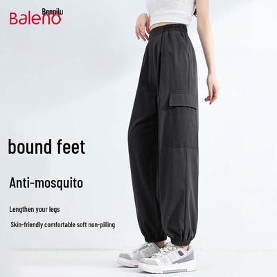 Baleno Women's High-Waisted Three-Proof Cargo Pants
