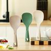 Silicone Rice Spoon With Stand For Easy Storage Nonstick Cooking Scooper High-Temperature-Resistant Kitchen Gadget
