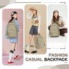 Trendy High School Girls School Backpack - With Multi Pockets - Perfect For Teenage Students, New Design Book Bag For Daily Use