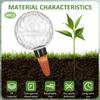 4Pcs Automatic Watering Globes 500ml Plant Self Watering Globe Planter Insert Watering Ball Flower Waterer Device Garden Decor