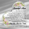 2D Flat Acrylic Gift Desk Decor Plaque, Mom Birthday Gifts, Suitable for Wall Decoration, Porch, Room, Villa, Accents Home, Hallway, or Workplace - Ru