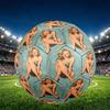 Marilyn Monroe Print Size 5 Soccer Ball, PU Wear Resistant Football for Match Training and Daily Practice, Birthday Gift for Soccer Fans
