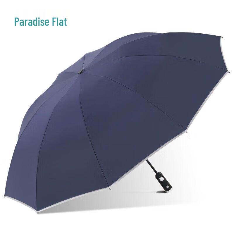Paradise Oversized Automatic LED Windproof Sun/Rain Umbrella with Night Light