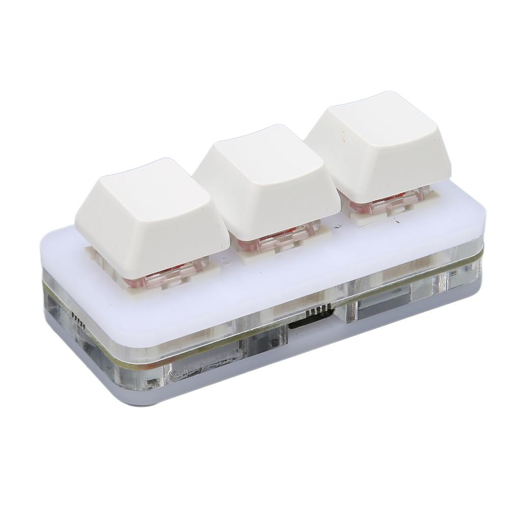 USB 3 Key Mini Keypad RGB LED Backlight Supports Hot Swap OSU Macro Programming Keyboard for Win for OS X for Linux