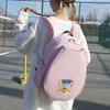 Tennis Backpack with Separate Shoe Compartment, Portable Badminton Racket Bag, Lightweight Sports Backpack for Kids Adults