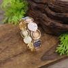 New Enamel Color Tree of Life Elastic Bracelet Women's Simple and Advanced Color Fortune Tree Elastic Bracelet
