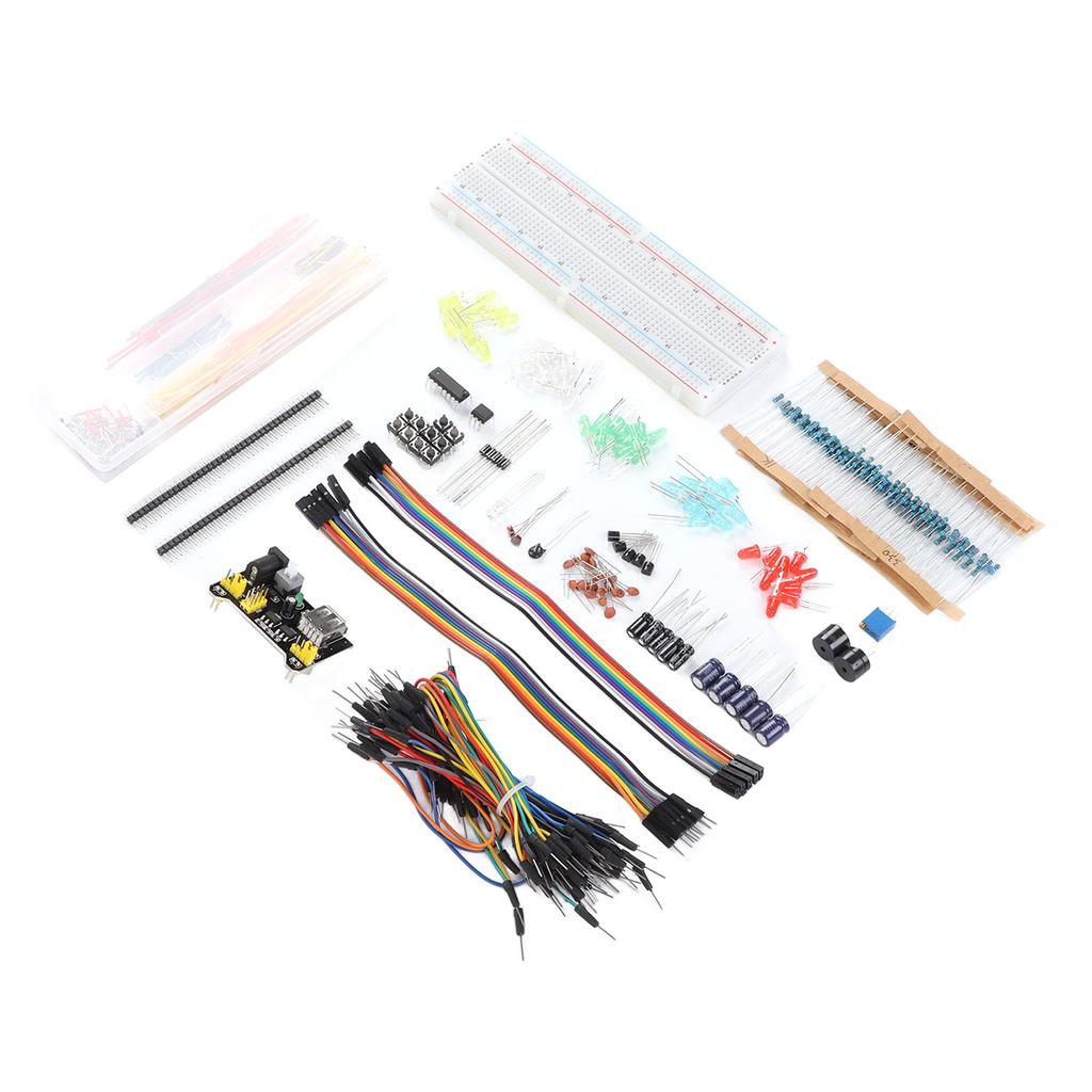 Kit electronică Starter Fun Sortiment Dezvoltare Componentă cu 830 de găuri Breadboard pentru R3