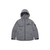 Hooded Zipper Outdoor Casual Jacket Men Jackets Dark-Gray NJ3LQ03J