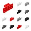 50pcs 93274 21731 Bracket 1 X 2 - 2 X 4 Building Block Toy Compatible Classic Accessories Construction DIY MOC High-tech Gif