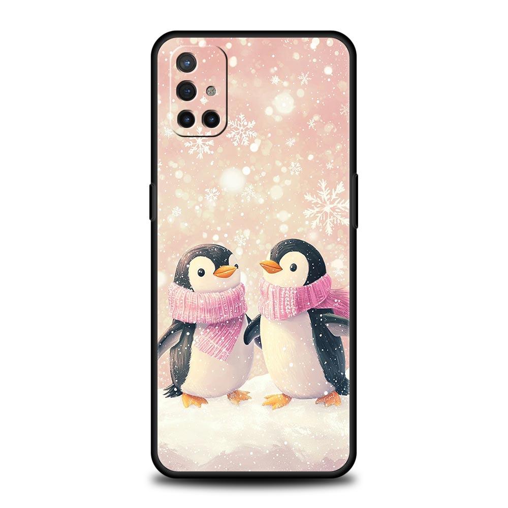 Penguin Kawaii Cute Phone Case For OnePlus 15 13 12 11 10 9 8 15T 13T 10T 7T Pro 13R 12R 9RT 8T Nord 4 N10 2T CE 2 3 5G Cover