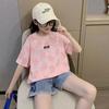 Girls Ice Silk Short Sleeve T Shirt Summer Lightweight Stylish Top for Big Kids