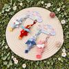 A Pair of Sky Dream Dragon/Flying Dragon Plush Hanging Toys Multicolor Dinosaur Soft Stuffed Dolls Decorative Gift