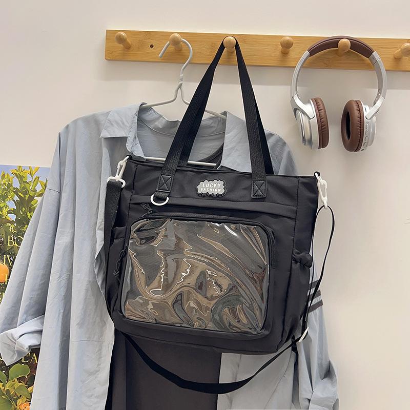 Japanische vielseitige hochwertige Umhängetasche im College-Stil, Soft-Girl-Tasche, Studenten-Make-up-Tasche, Schmerz-Tasche