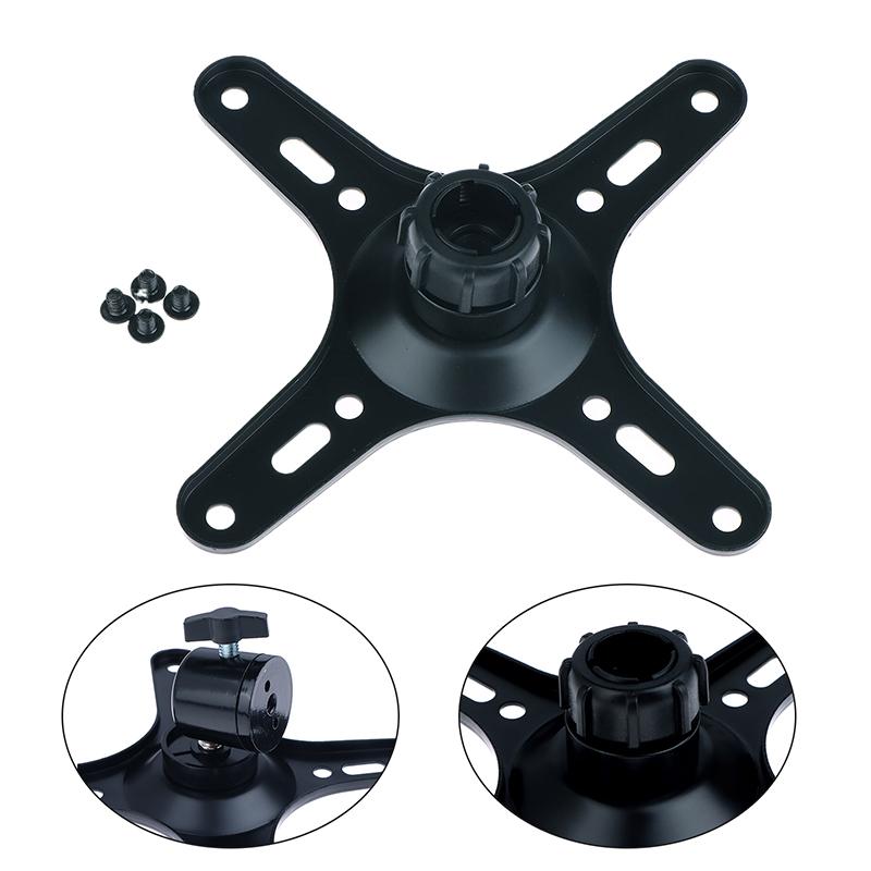 1Sada Přenosná Montážní Deska Monitoru Vesa Otvor pro Šroub 1/4 Palce Na 100X100Mm 75X75Mm Sada Šroubů M4 Nástěnný Držák